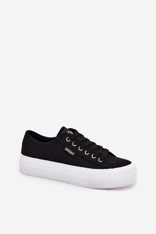 Lee Cooper LCW-25-31-3439L moteriški suvarstomi sportbačiai juodi
