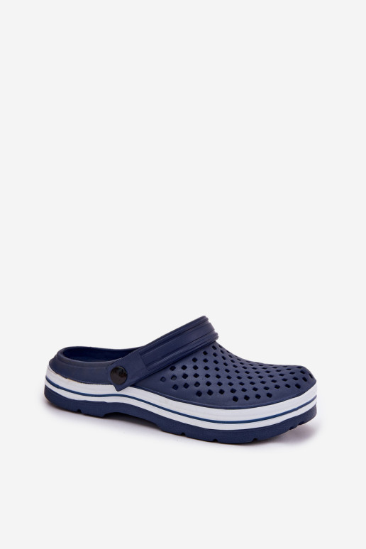 Lengvos putplasčio moteriškos „Navy Ardanica“ šlepetės