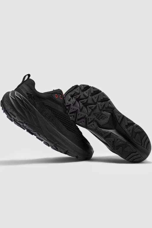 Vyriški sportiniai bateliai, skirti žygiams ir trail SPEED HIKER 4F 4FWMM00FOTSM036-20S juodi