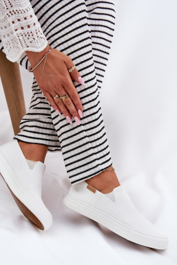 Moteriški užsegami sportbačiai Big Star RR274717 balti