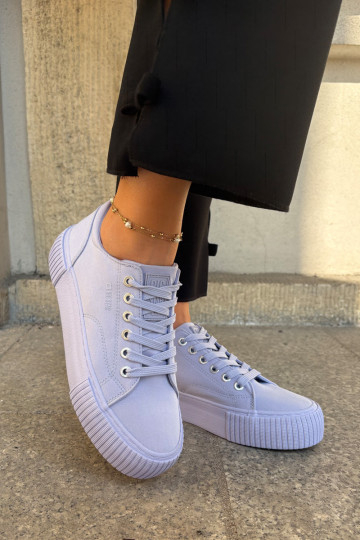 „Big Star RR274406“ violetiniai moteriški sportbačiai iš audinio