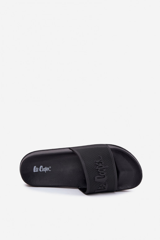 Lee Cooper vyriškos šlepetės LCW-25-07-3527M juodos