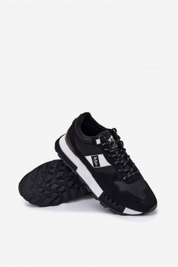 Lee Cooper vyriški platforminiai sportbačiai LCJ-25-03-3378M juodi
