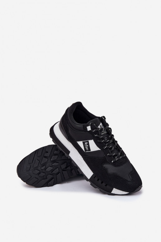 Lee Cooper vyriški platforminiai sportbačiai LCJ-25-03-3378M juodi