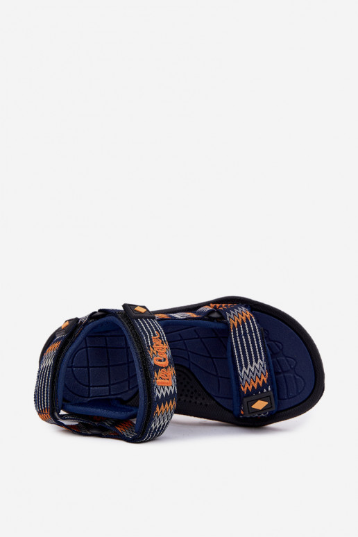 Lee Cooper vaikiškos basutės LCW-25-34-3571K tamsiai mėlynos