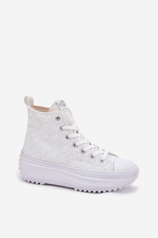 Lee Cooper moteriški sportbačiai LCW-25-31-3461L balti
