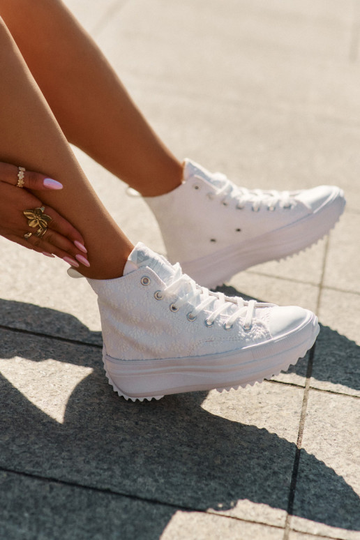 Lee Cooper moteriški sportbačiai LCW-25-31-3461L balti
