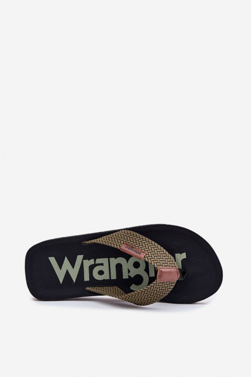 WRANGLER ZANE VYRIŠKI ŽEMI ŠLEPETĖS 20251044.20251044.57B Žalios