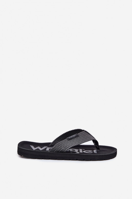WRANGLER ZANE VYRIŠKI ŽEMI ŠLEPETĖS 20251044.20251044.10E Pilkos
