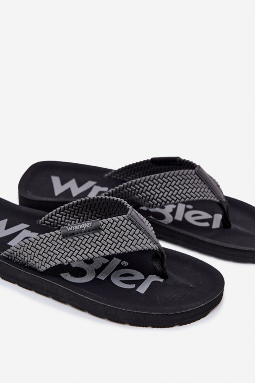 WRANGLER ZANE VYRIŠKI ŽEMI ŠLEPETĖS 20251044.20251044.10E Pilkos