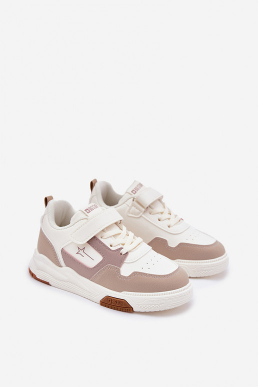 Lengvi vaikiški sportbačiai Big Star RR374055 smėlio spalvos