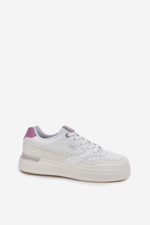 Moteriški platforminiai sportbačiai LEE EMMA WOMEN LOW 50251014.00L balti