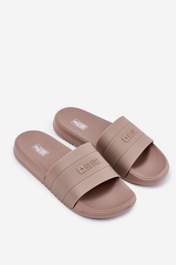 „Big Star“ RR174A048 vyriškos šlepetės smėlio spalvos 2