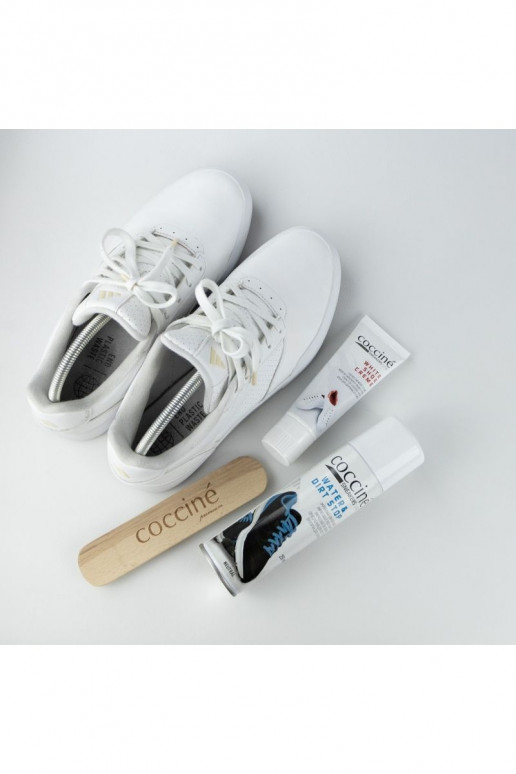 COCCINE WHITE SHOE CREAM Maitinamasis batų priežiūros kremas 75 ml