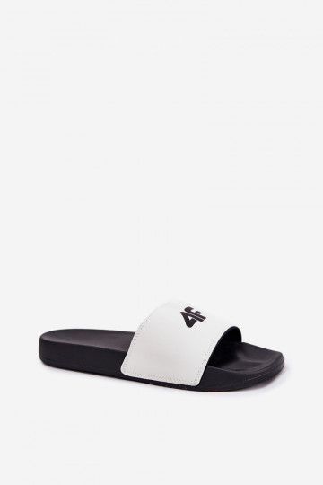 Moteriškos šlepetės 4F 4FRMM00FSLIF010-10S baltos