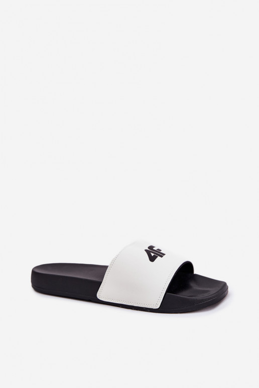 Moteriškos šlepetės 4F 4FRMM00FSLIF010-10S baltos