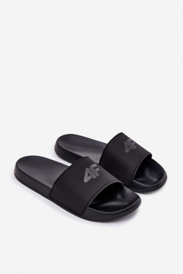 Vyriškos šlepetės 4F 4FRMM00FSLIM011-21S juodos 2