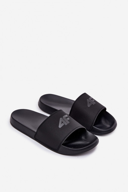 Vyriškos šlepetės 4F 4FRMM00FSLIM011-21S juodos