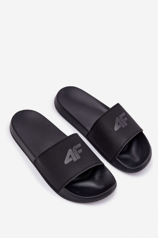 Vyriškos šlepetės 4F 4FRMM00FSLIM011-21S juodos