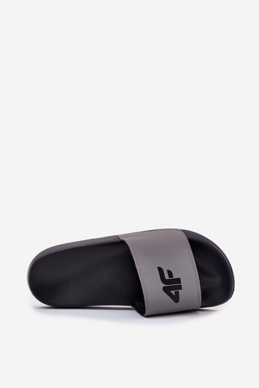 Vyriškos šlepetės 4F 4FRMM00FSLIM011-25S pilkos