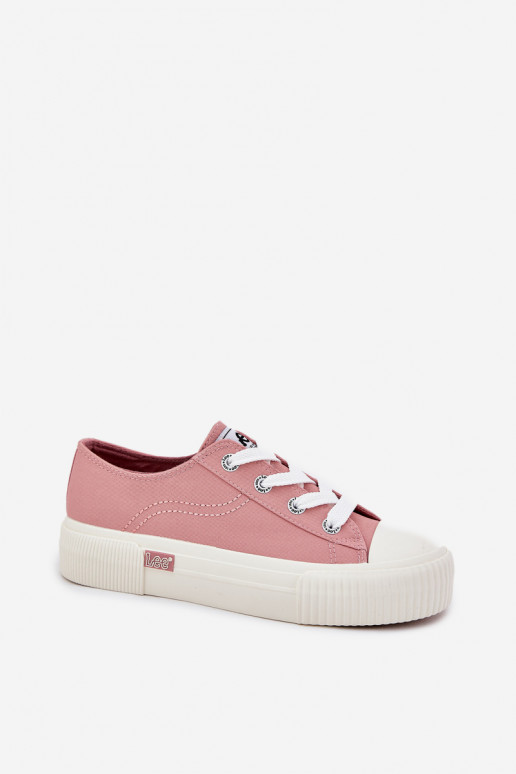 Moteriški platforminiai sportbačiai LEE ISLA C WOMEN LOW 50251001 Rožiniai