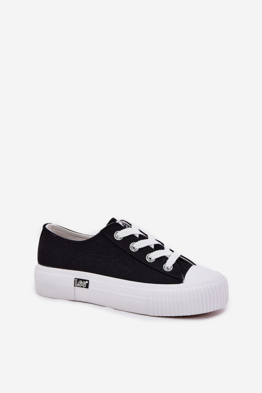 Moteriški platforminiai sportbačiai LEE ISLA C WOMEN LOW 50251001 Juodi
