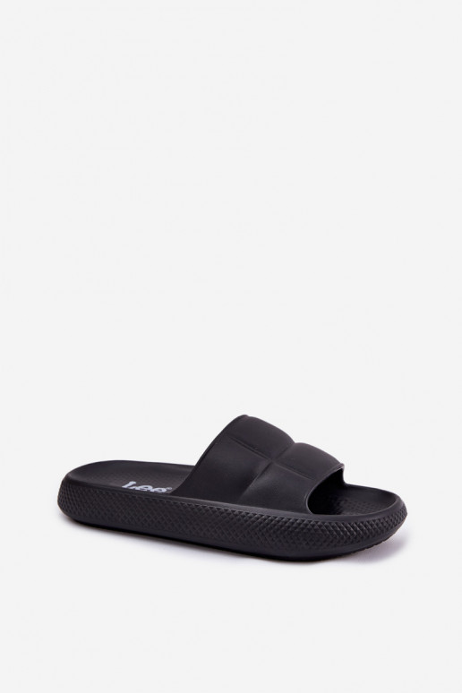 LEE MAYA SLIDER WOMEN LOW 50251016 Juodos moteriškos putplasčio šlepetės