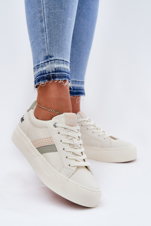 Moteriški sportbačiai LEE LAYLA WOMEN LOW 50251003 Dusty White