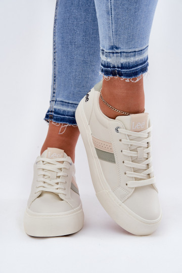 Moteriški sportbačiai LEE LAYLA WOMEN LOW 50251003 Dusty White