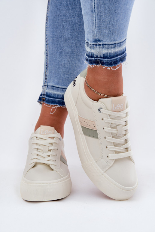 Moteriški sportbačiai LEE LAYLA WOMEN LOW 50251003 Dusty White