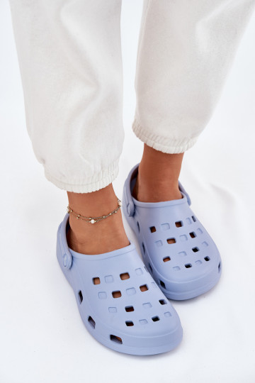 Moteriškos putplasčio šlepetės LEMIGO 806 mėlynos