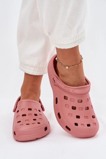 Moteriškos putplasčio šlepetės LEMIGO 806 Rožinės