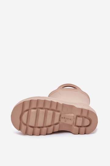 Vaikiški aulinukai su gumytėmis LEMIGO DOGGY 735 smėlio spalvos