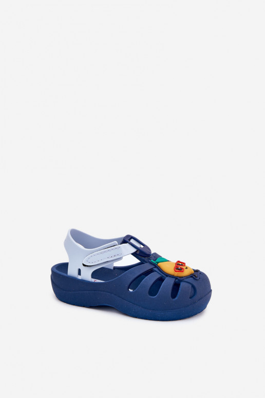 Vaikiškos basutės su velcro užsegimu Fruit 83615 Ipanema Summer XIV Baby Navy Blue