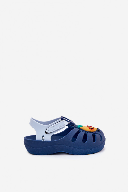 Vaikiškos basutės su velcro užsegimu Fruit 83615 Ipanema Summer XIV Baby Navy Blue