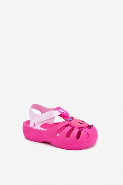 Vaikiškos basutės su velcro užsegimu Fruit 83615 Ipanema Summer XIV Pink