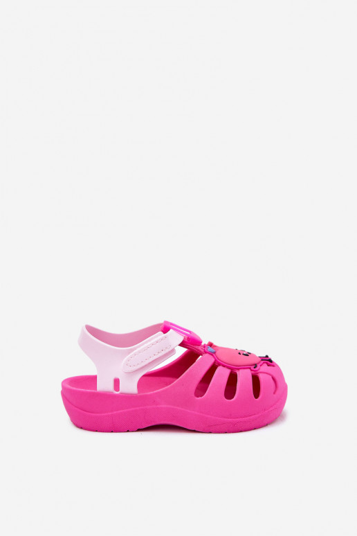 Vaikiškos basutės su velcro užsegimu Fruit 83615 Ipanema Summer XIV Pink