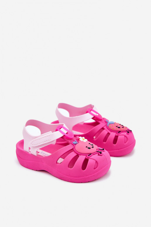 Vaikiškos basutės su velcro užsegimu Fruit 83615 Ipanema Summer XIV Pink