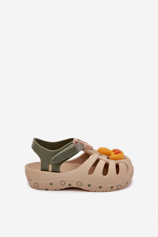 Ipanema Summer XV Baby Beige vaikiškos basutės su Velcro užsegimu 83619