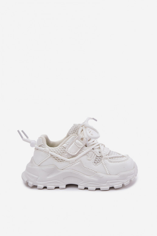 Vaikiški balti Tilvianea sportbačiai