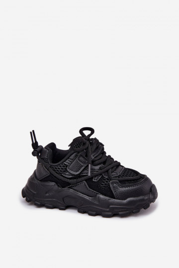 Vaikiški juodi Tilvianea sportbačiai