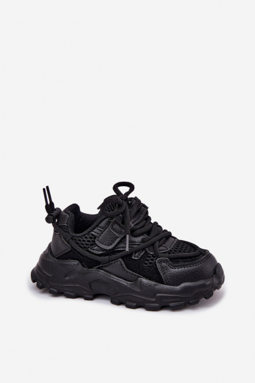 Vaikiški juodi Tilvianea sportbačiai