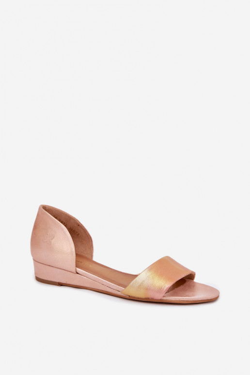 Maciejka odiniai sandalai 01971-72 Rose Gold