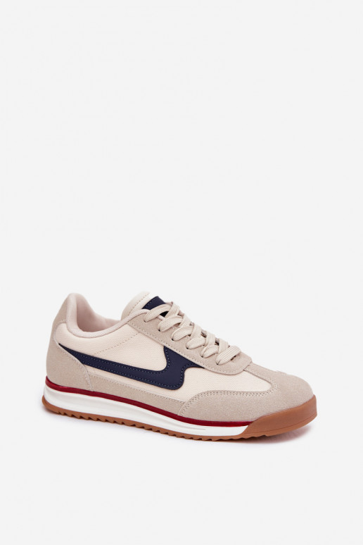 Smėlio spalvos moteriški sportbačiai Zerina