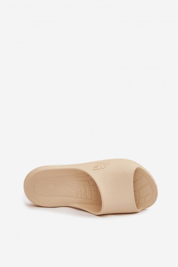 Moteriškos šlepetės 4F 4FMM00FFLIF093A-83S smėlio spalvos