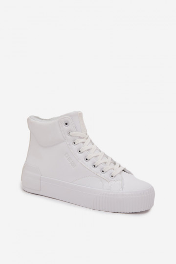 „Big Star OO274794“ balti izoliuoti moteriški sportbačiai su platforma 2