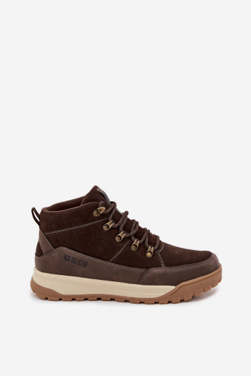 „Big Star SS174263“ vyriški zomšiniai žygio batai, rudi