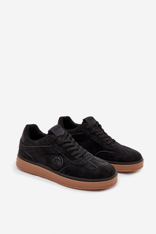 Vyriški žemakulniai sportbačiai Big Star SS174019 HI-POLY SYSTEM juodi