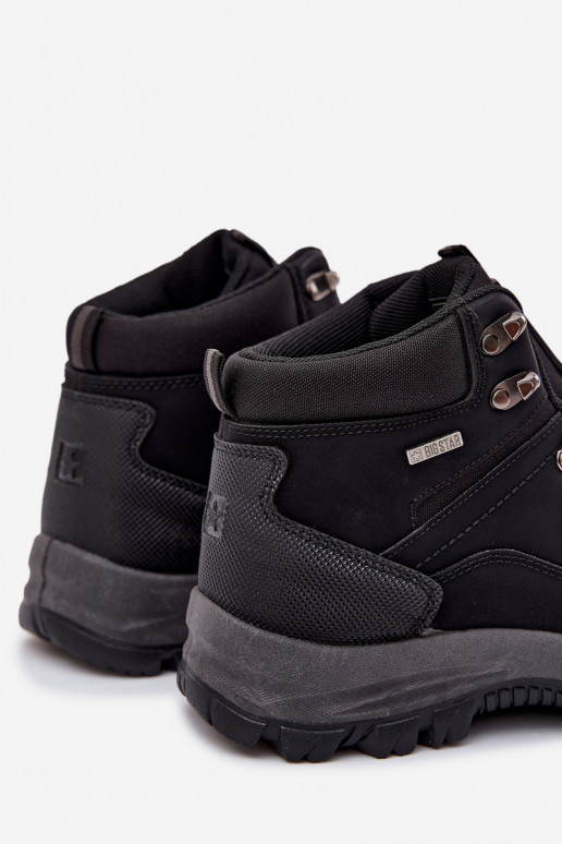 „Big Star SS174048“ vyriški žygio batai, juodi