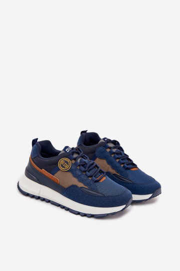 Big Star RR174279 HI-POLY SYSTEM vyriški sportbačiai tamsiai mėlyni 2